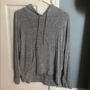 Soft gray sweater/ pullover hoodie